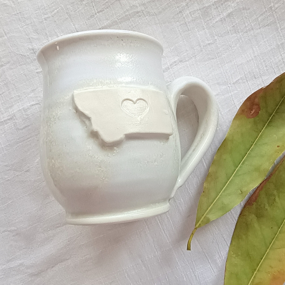 🐌 SLOW LIVING 🐌 Artisan Pottery, hand-thrown  Montana coffee cup or Mug